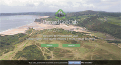 Desktop Screenshot of pennardgolfclub.com